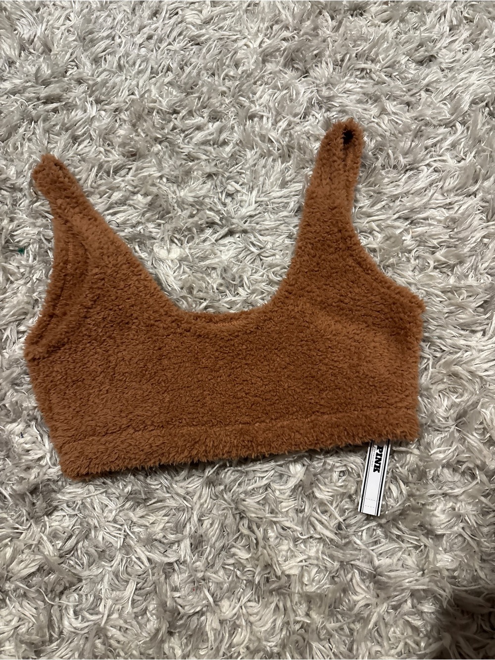 PINK Victoria's Secret Sherpa Bralette
